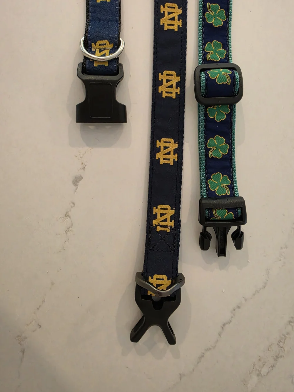 BRAND NEW Notre Dame Adjustable Dog Collars
